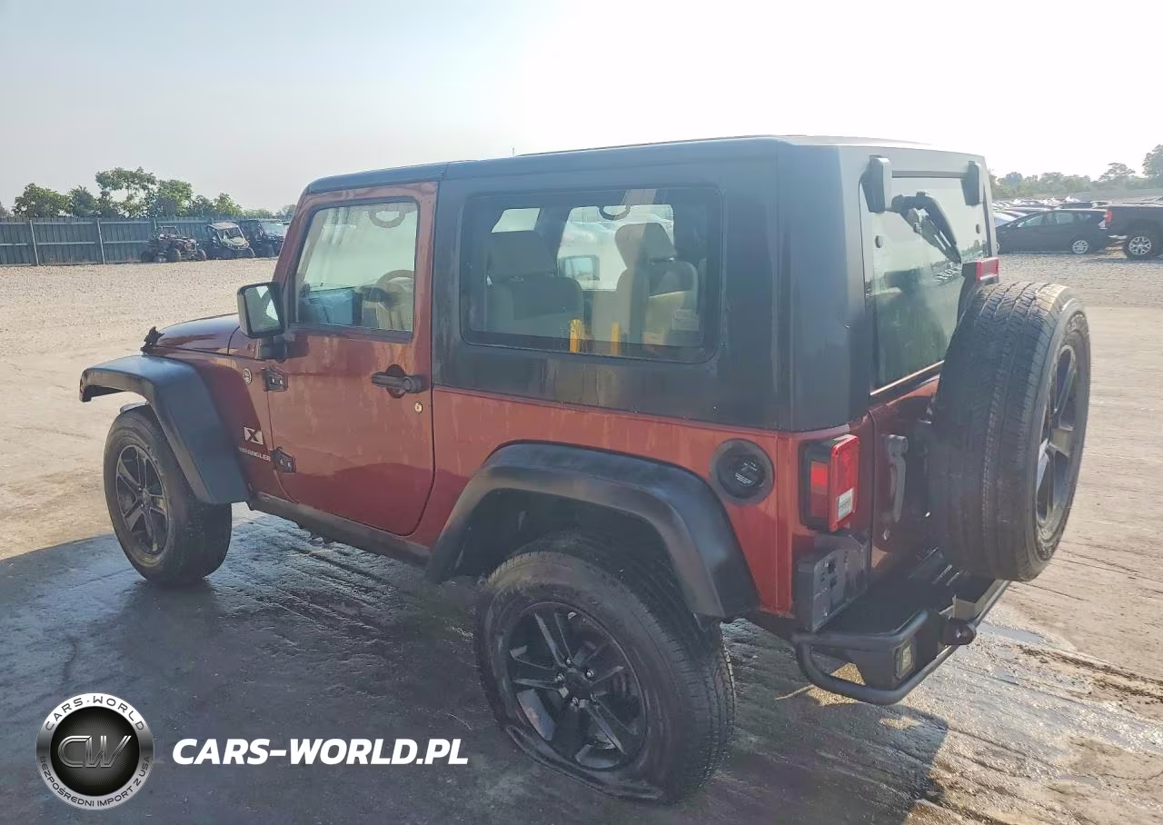 2007 Jeep Wrangler X VIN:1J4FA24167L179556 - 2