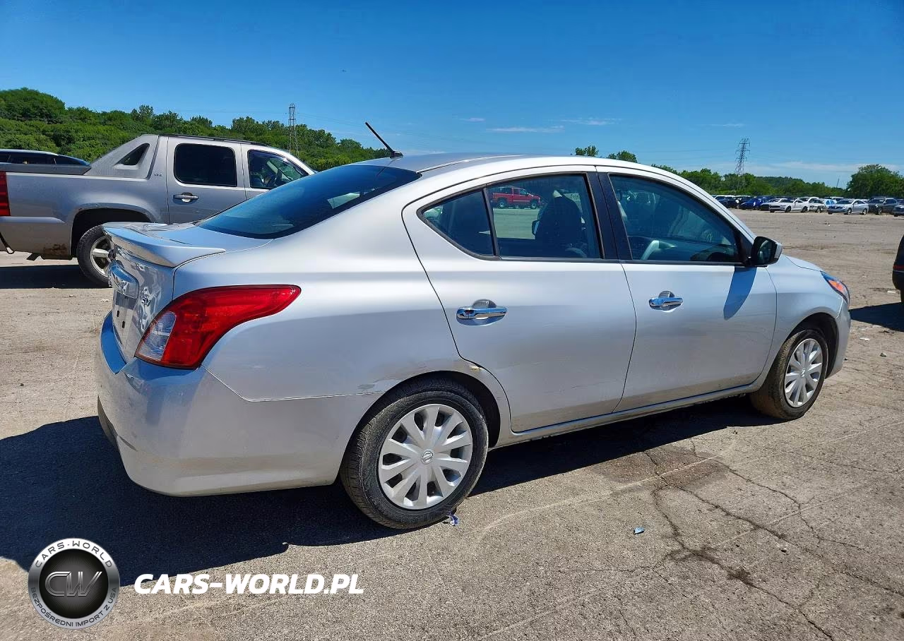 2017 Nissan Versa 1.6 Sv VIN:3N1CN7AP7HK452487 - 3