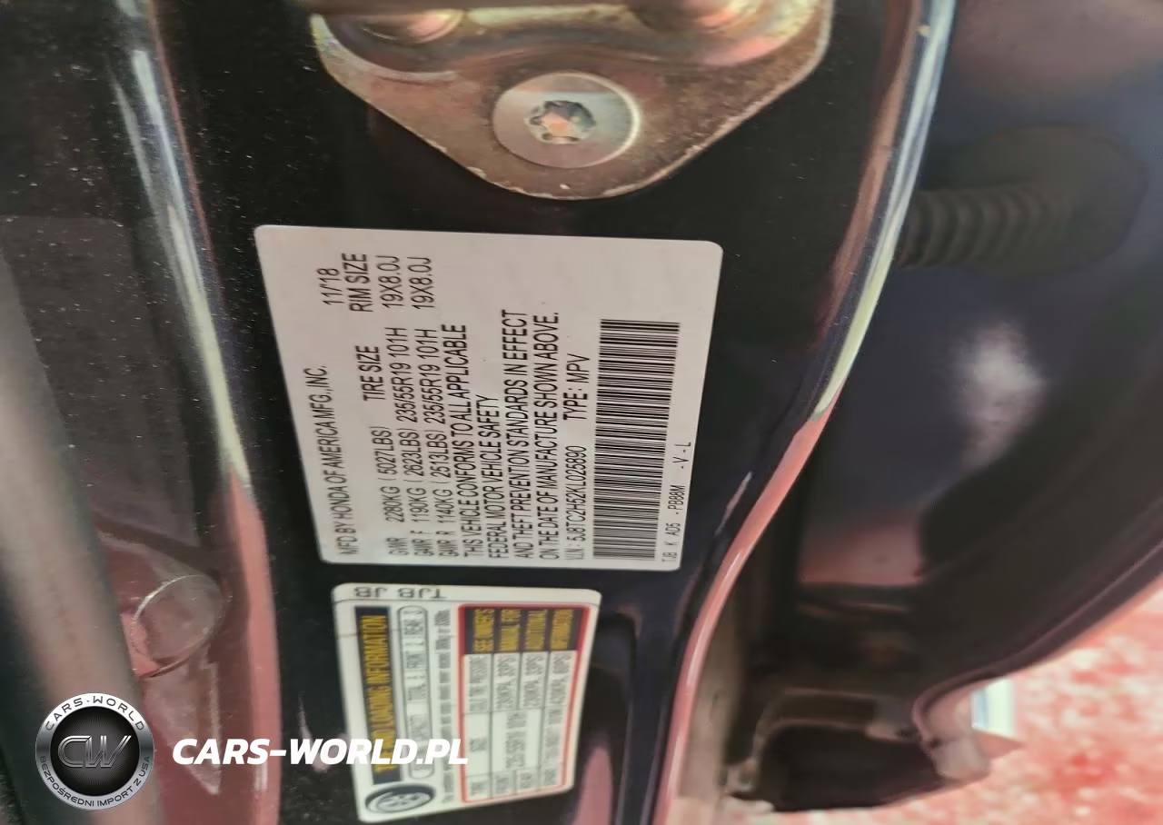 2019 Acura Rdx Technology VIN:5J8TC2H52KL025890 - 12
