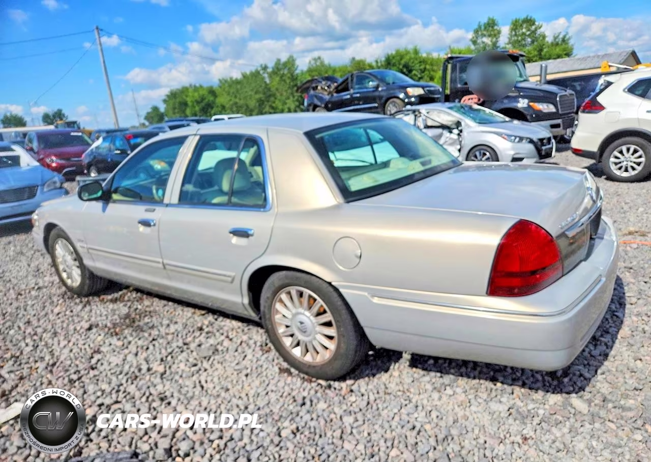2009 Mercury Grand Marquis Ls VIN:2MEHM75V39X612212 - 2