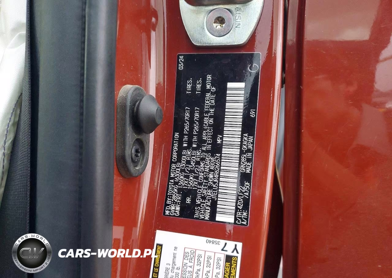 2024 Toyota 4Runner VIN:JTELU5JR4R6266574 - 12