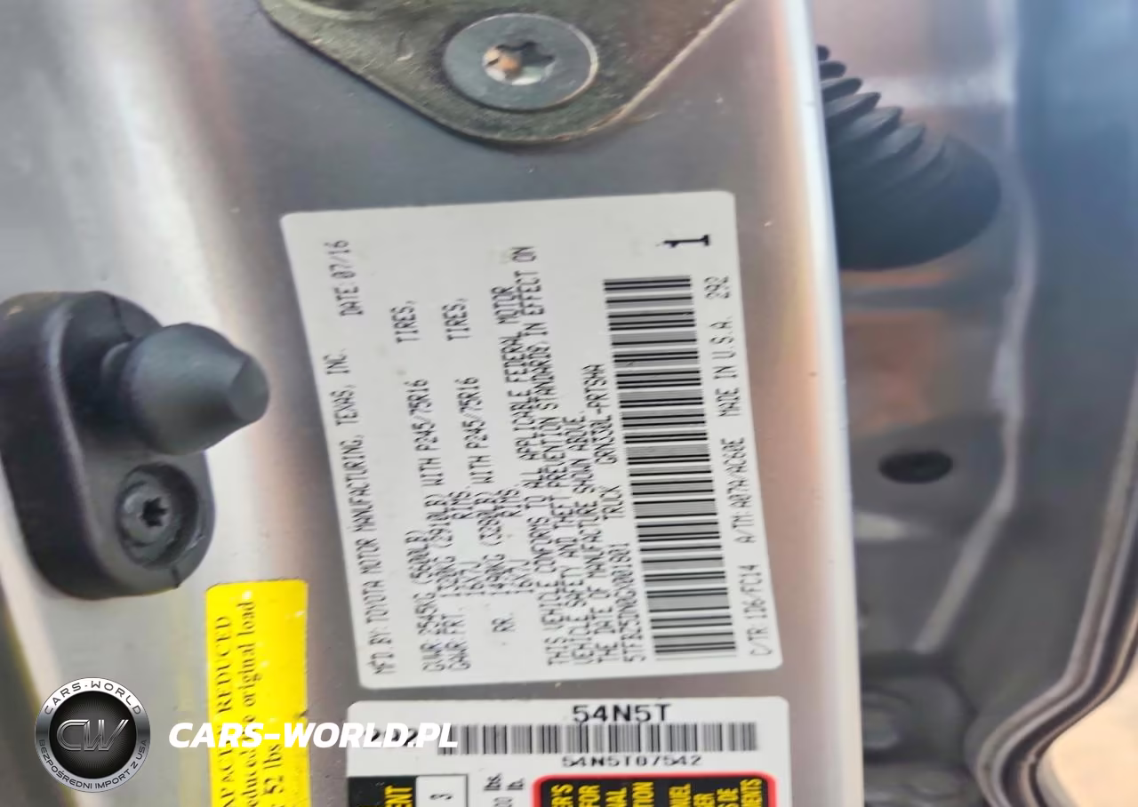 2016 Toyota Tacoma Sr5 V6 VIN:5TFBZ5DN0GX001801 - 12