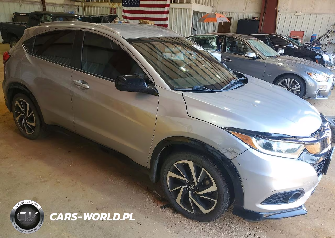 2019 Honda Hr-V Sport VIN:3CZRU5H19KM705203 - 4