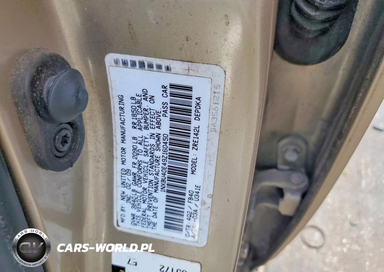 2009 Toyota Corolla Le VIN:1NXBU40E49Z160450 - 13