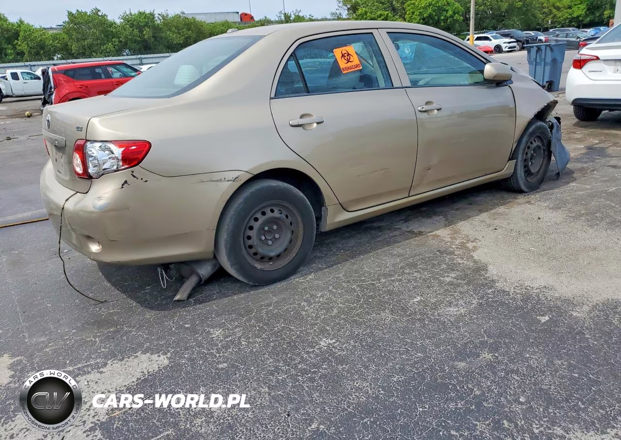 2009 Toyota Corolla Le VIN:1NXBU40E49Z160450 - 3