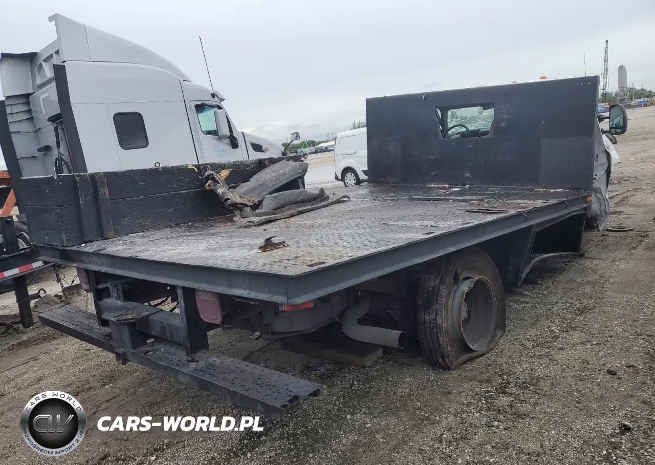 2001 Ford F350 Super Duty Flatbed Pickup Truck VIN:1FDWF36F01ED28394 - 4