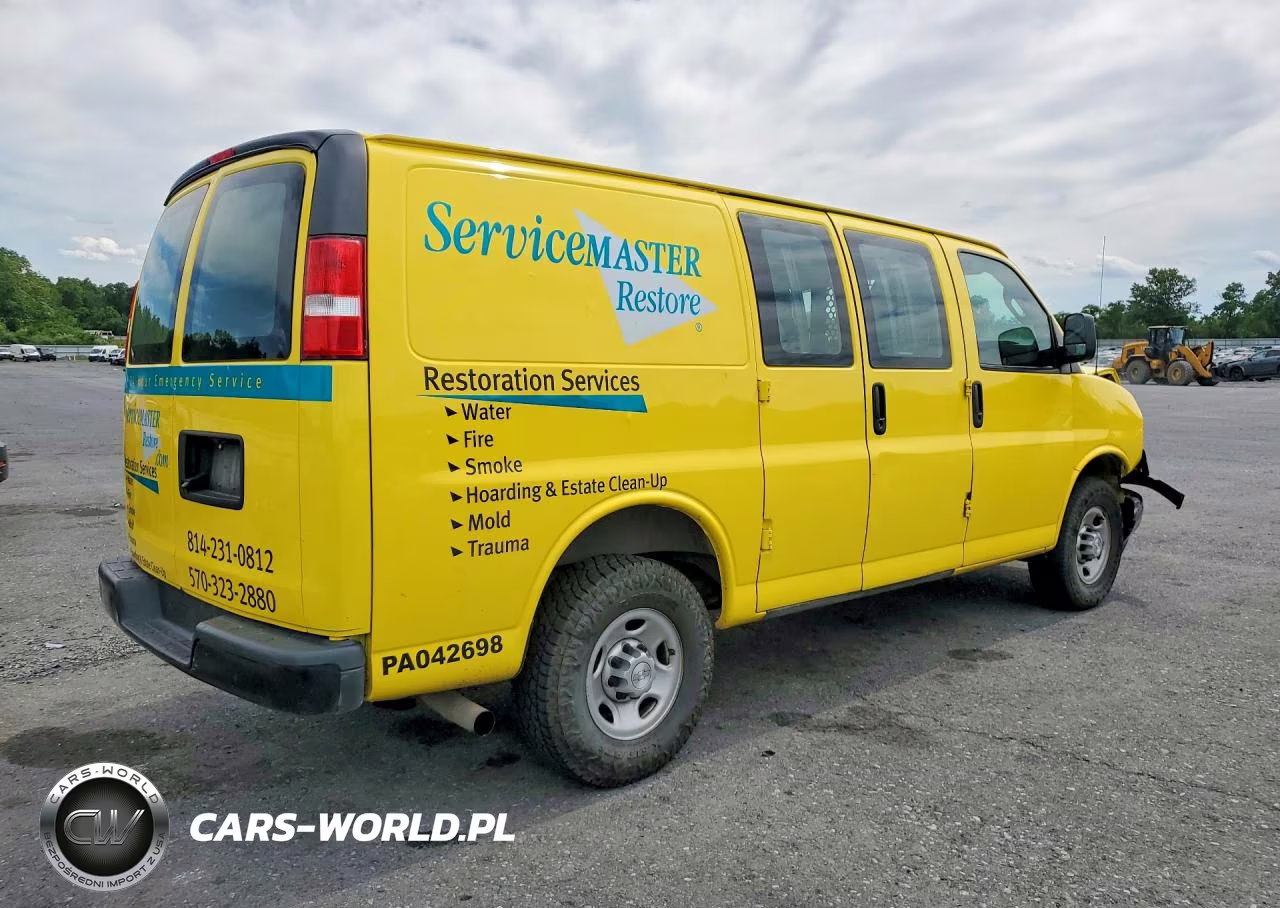 2019 Chevrolet Express G2500 VIN:1GCWGAFP4K1158595 - 3
