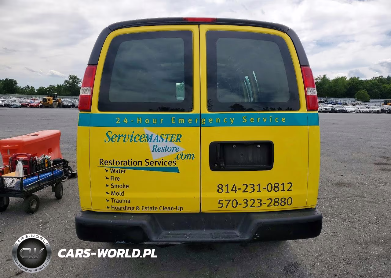 2019 Chevrolet Express G2500 VIN:1GCWGAFP4K1158595 - 6