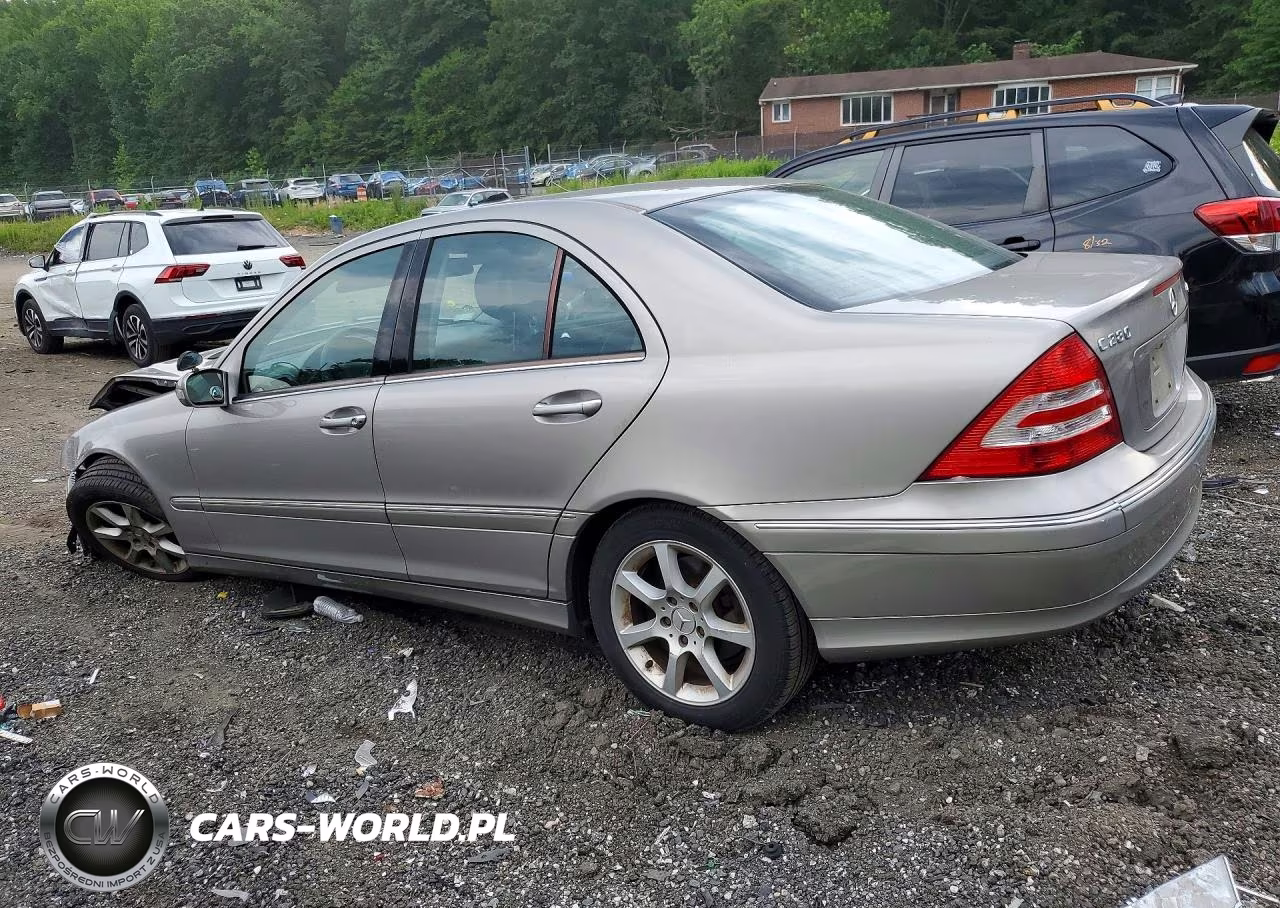 2007 Mercedes-Benz C 280 4Matic VIN:WDBRF92H27F927889 - 2