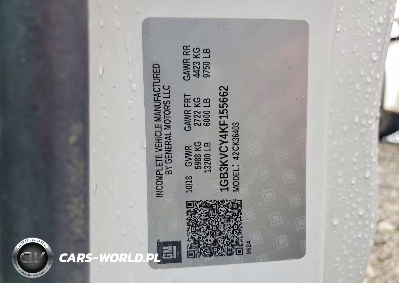2019 Chevrolet Silverado K3500 VIN:1GB3KVCY4KF155662 - 13