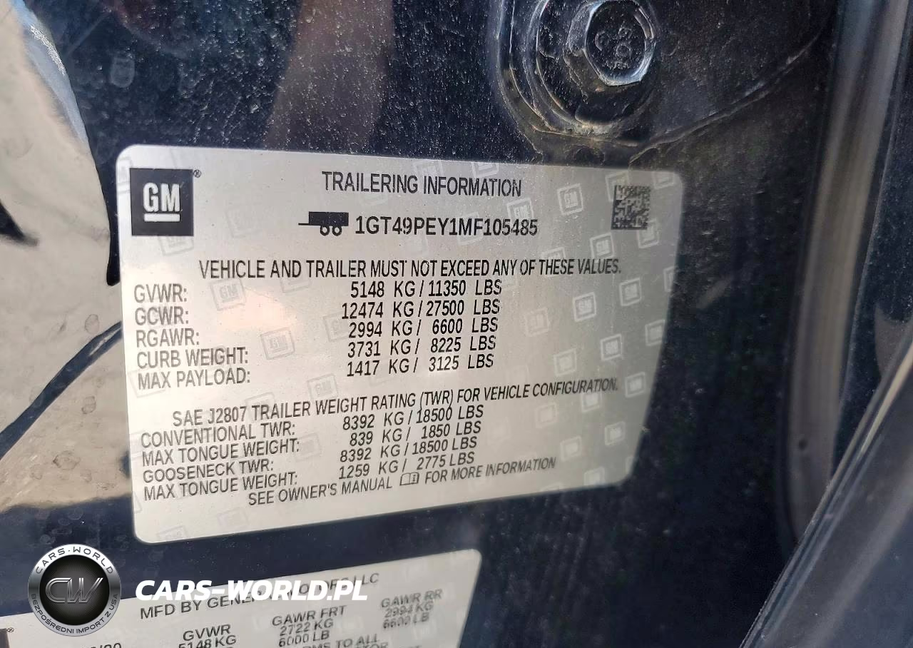 2021 GMC Sierra K2500 At4 VIN:1GT49PEY1MF105485 - 12
