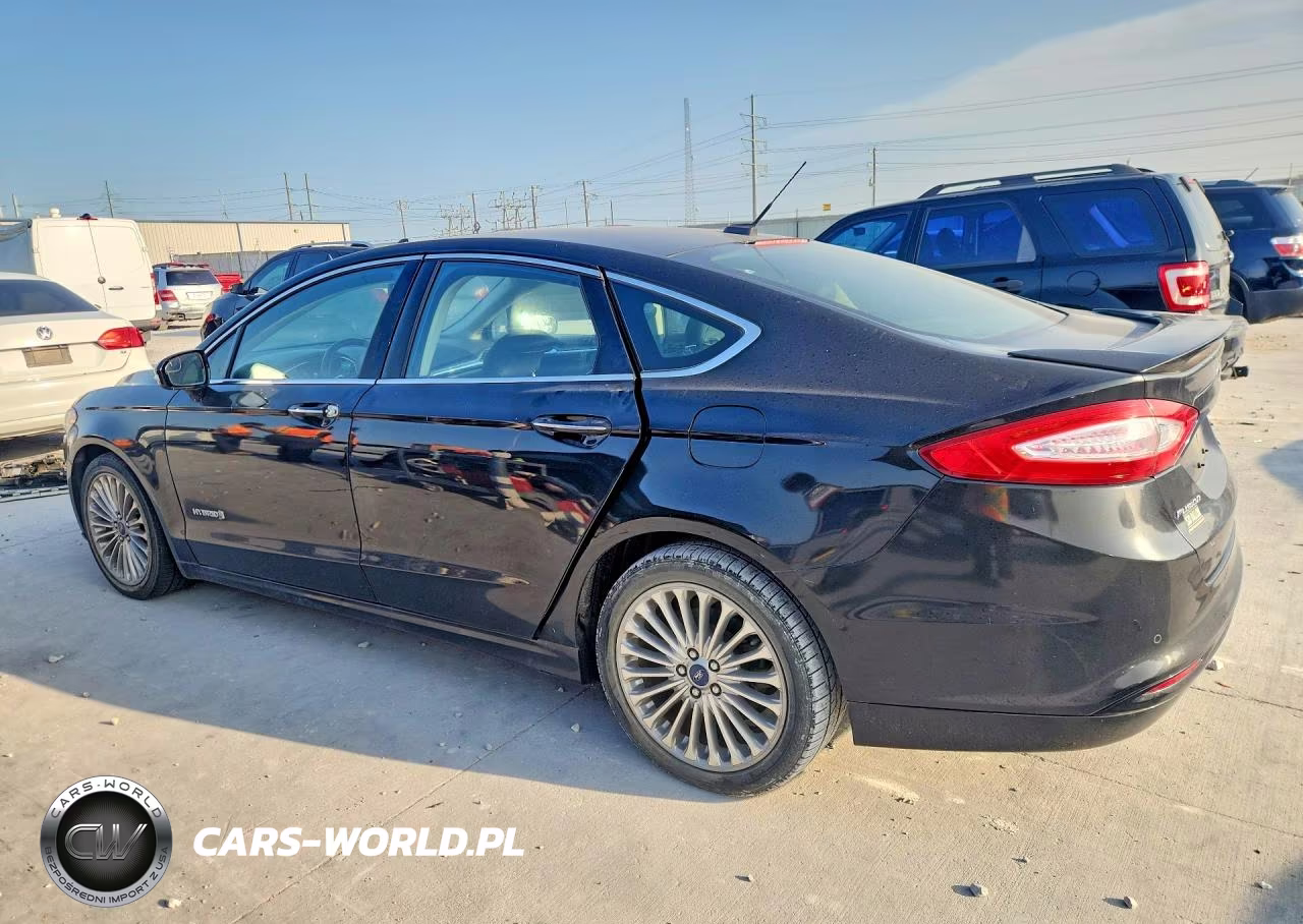 2014 Ford Fusion Titanium Hev VIN:3FA6P0RU0ER337082 - 2