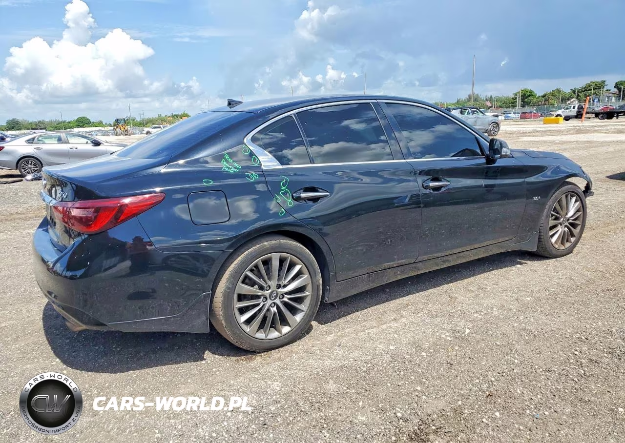 2019 Infiniti Q50 3.0T Luxe VIN:JN1EV7AP2KM514538 - 3