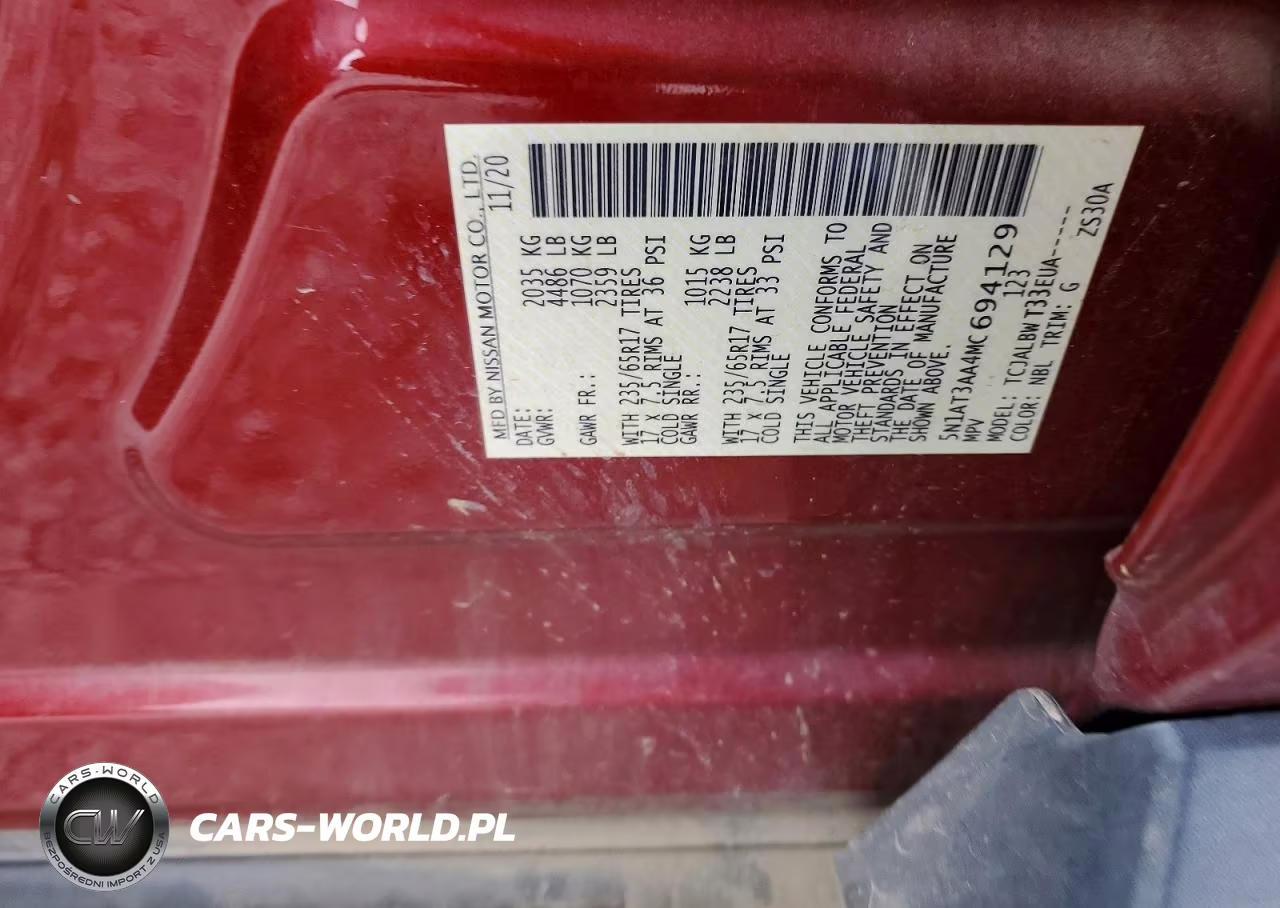 2021 Nissan Rogue S VIN:5N1AT3AA4MC694129 - 13