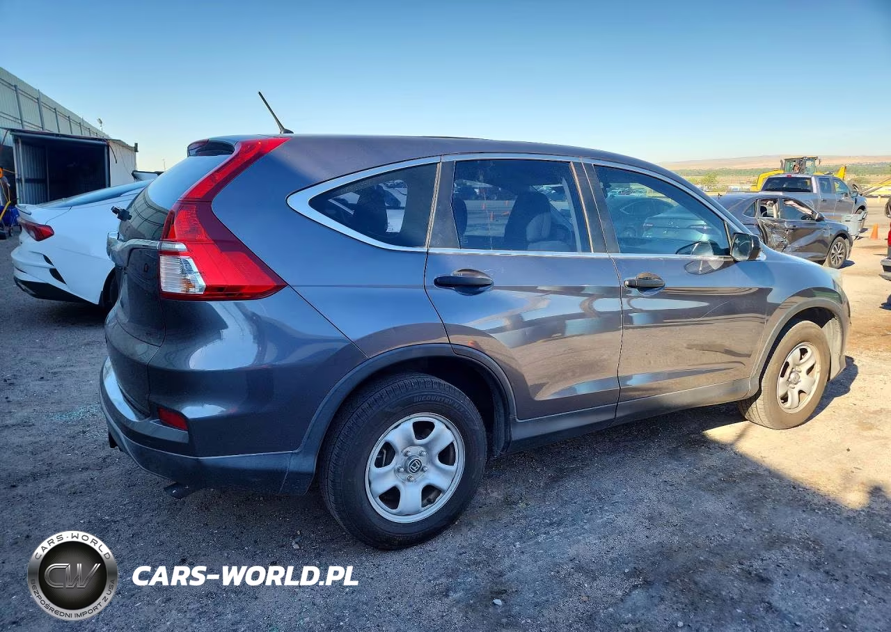 2015 Honda Cr-V Lx VIN:2HKRM3H33FH510317 - 3
