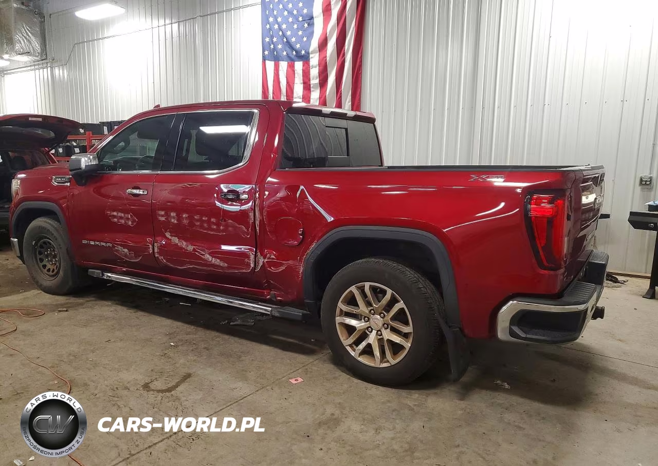 2020 GMC Sierra K1500 Slt VIN:3GTU9DED4LG196065 - 2
