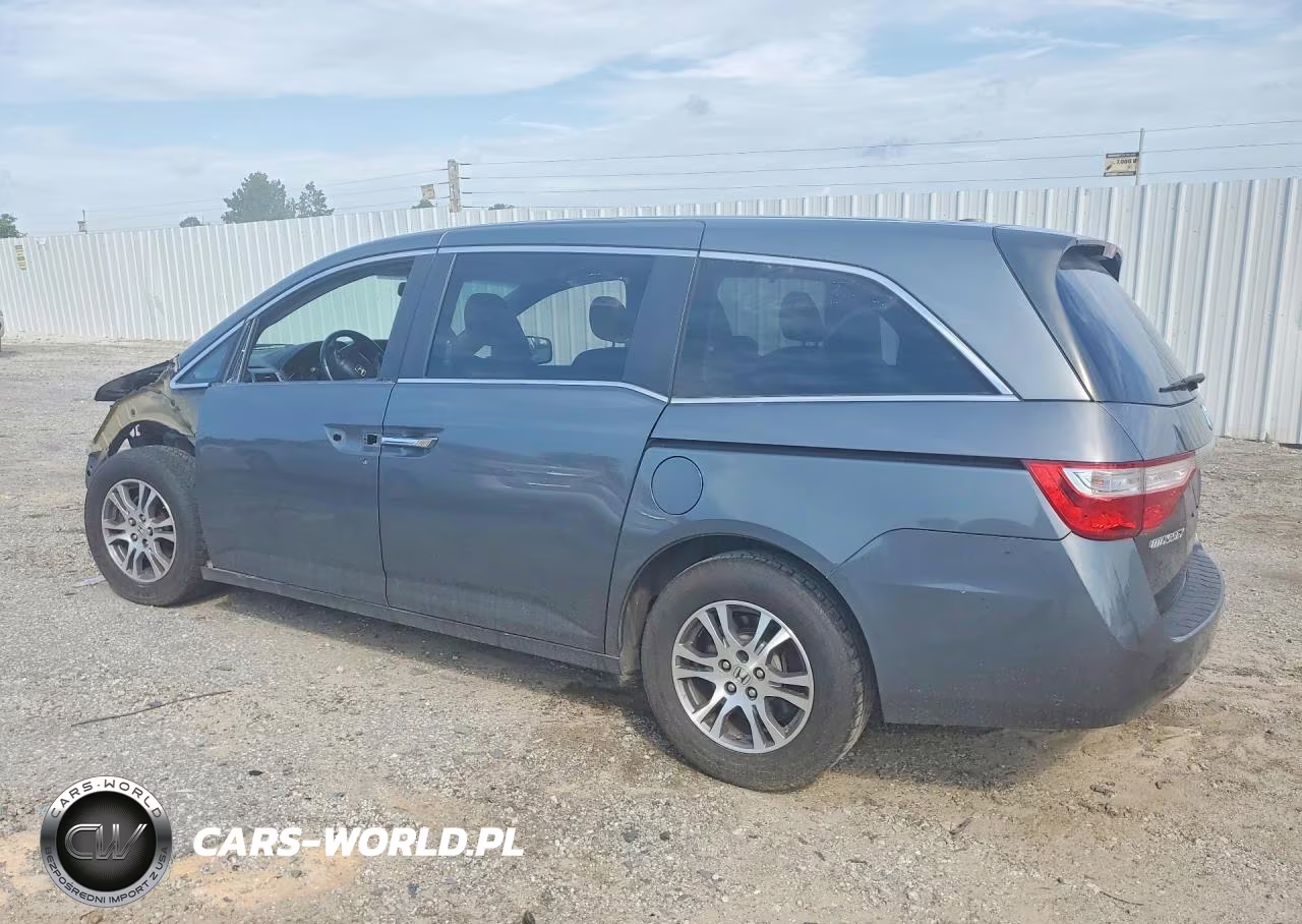 2012 Honda Odyssey Exl VIN:5FNRL5H61CB124207 - 2