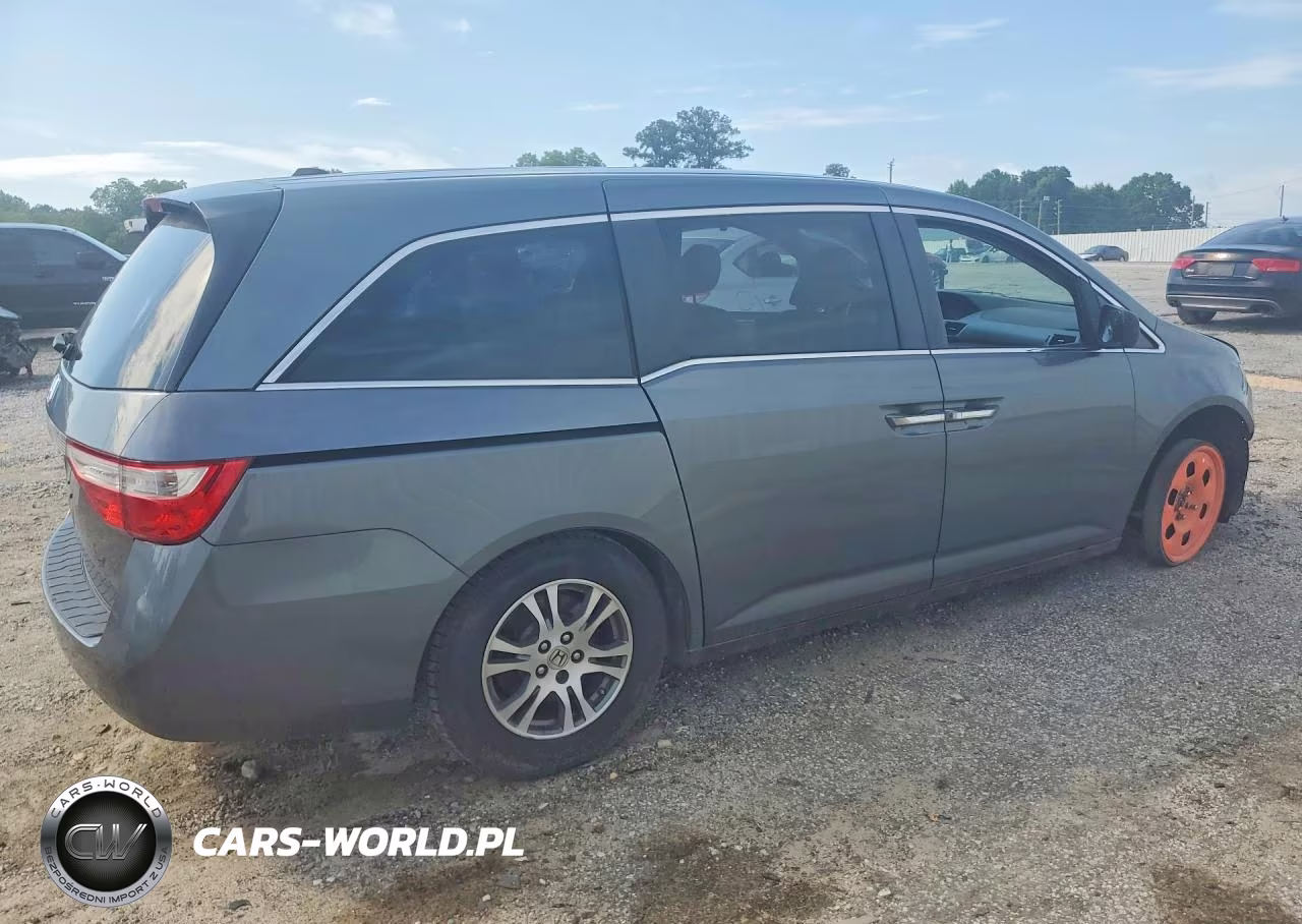 2012 Honda Odyssey Exl VIN:5FNRL5H61CB124207 - 3