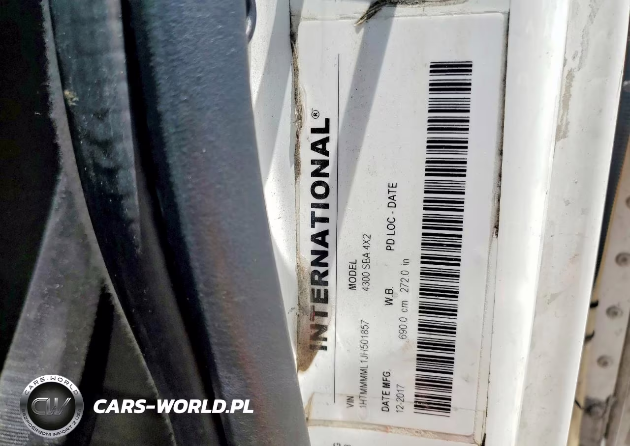 2018 International 4000 4300 VIN:1HTMMMML1JH501857 - 12