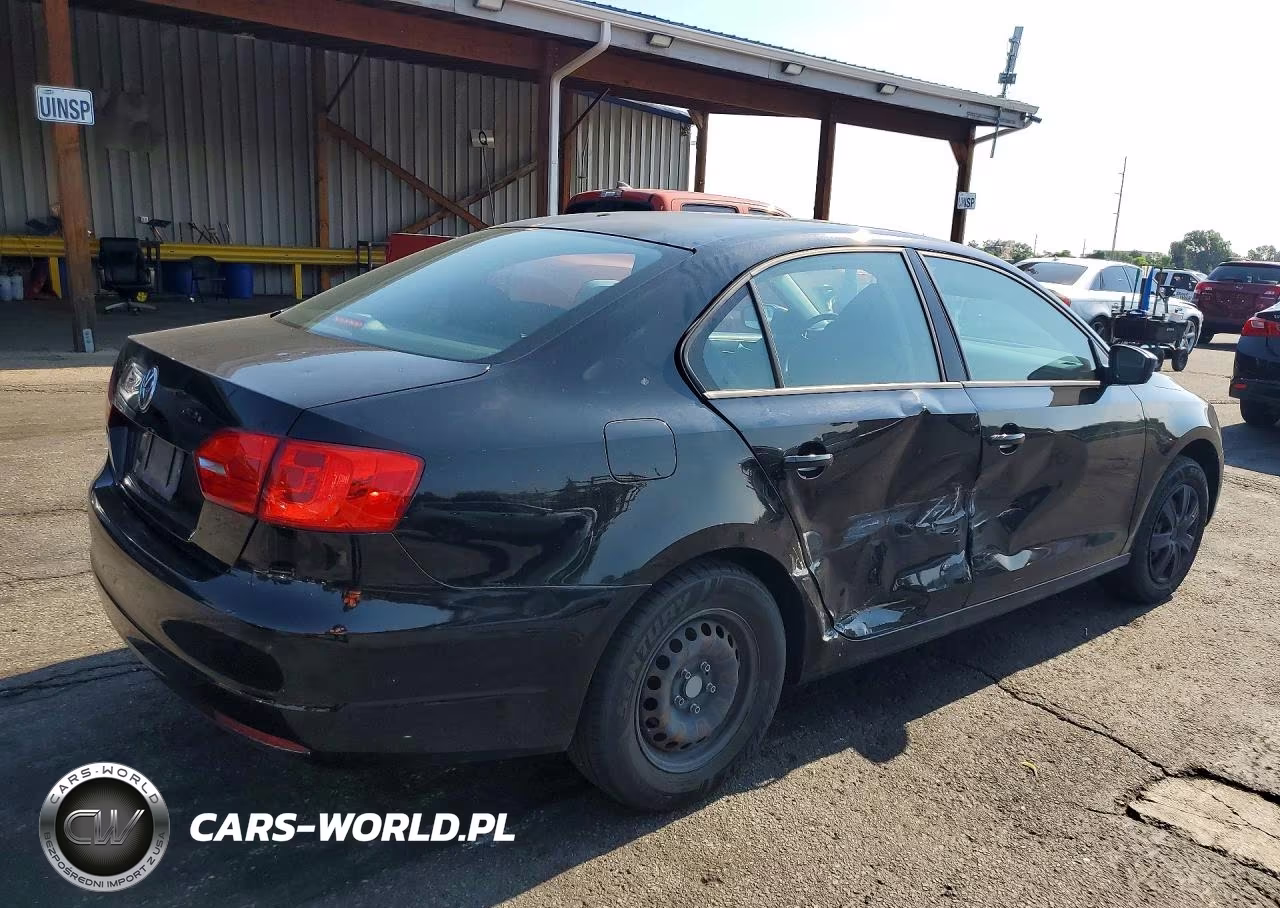 2014 Volkswagen Jetta Base VIN:3VW2K7AJ7EM210163 - 3