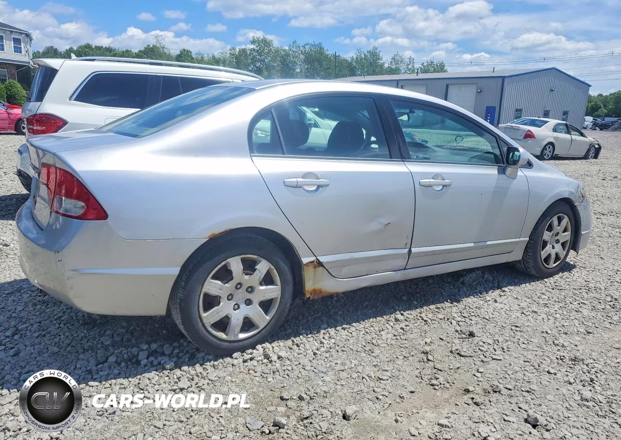 2010 Honda Civic Lx VIN:2HGFA1F52AH317065 - 3