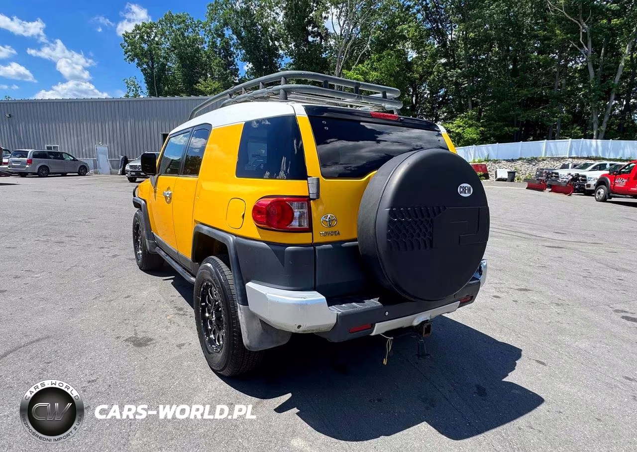 2007 Toyota Fj Cruiser Base VIN:JTEBU11F470029965 - 2