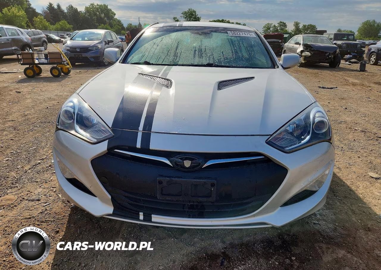 2014 Hyundai Genesis Coupe 2.0T VIN:KMHHT6KD1EU116557 - 5