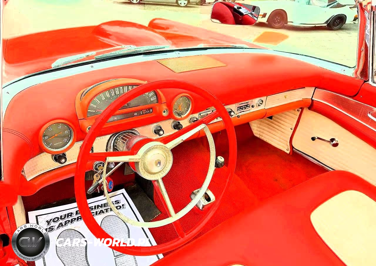 1956 Ford Thundrbird VIN:PGFH1660650000000 - 9