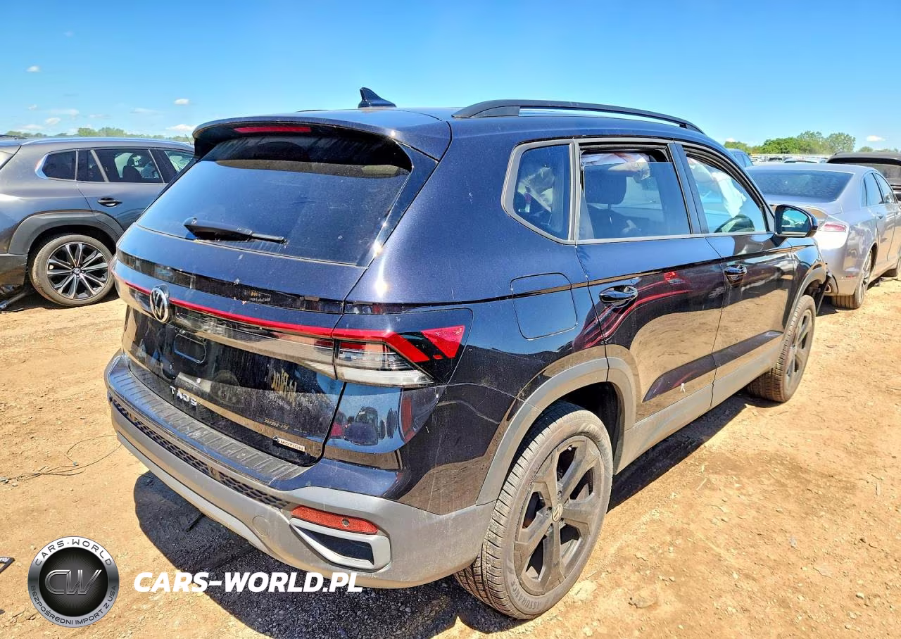 2025 Volkswagen Taos Se Black VIN:3VV2C7B29SM044488 - 3