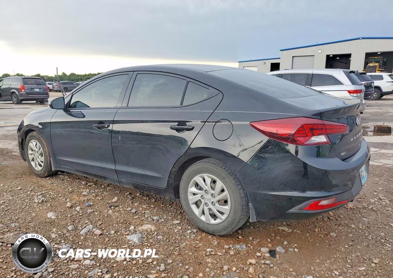2019 Hyundai Elantra Se VIN:5NPD74LFXKH474600 - 2