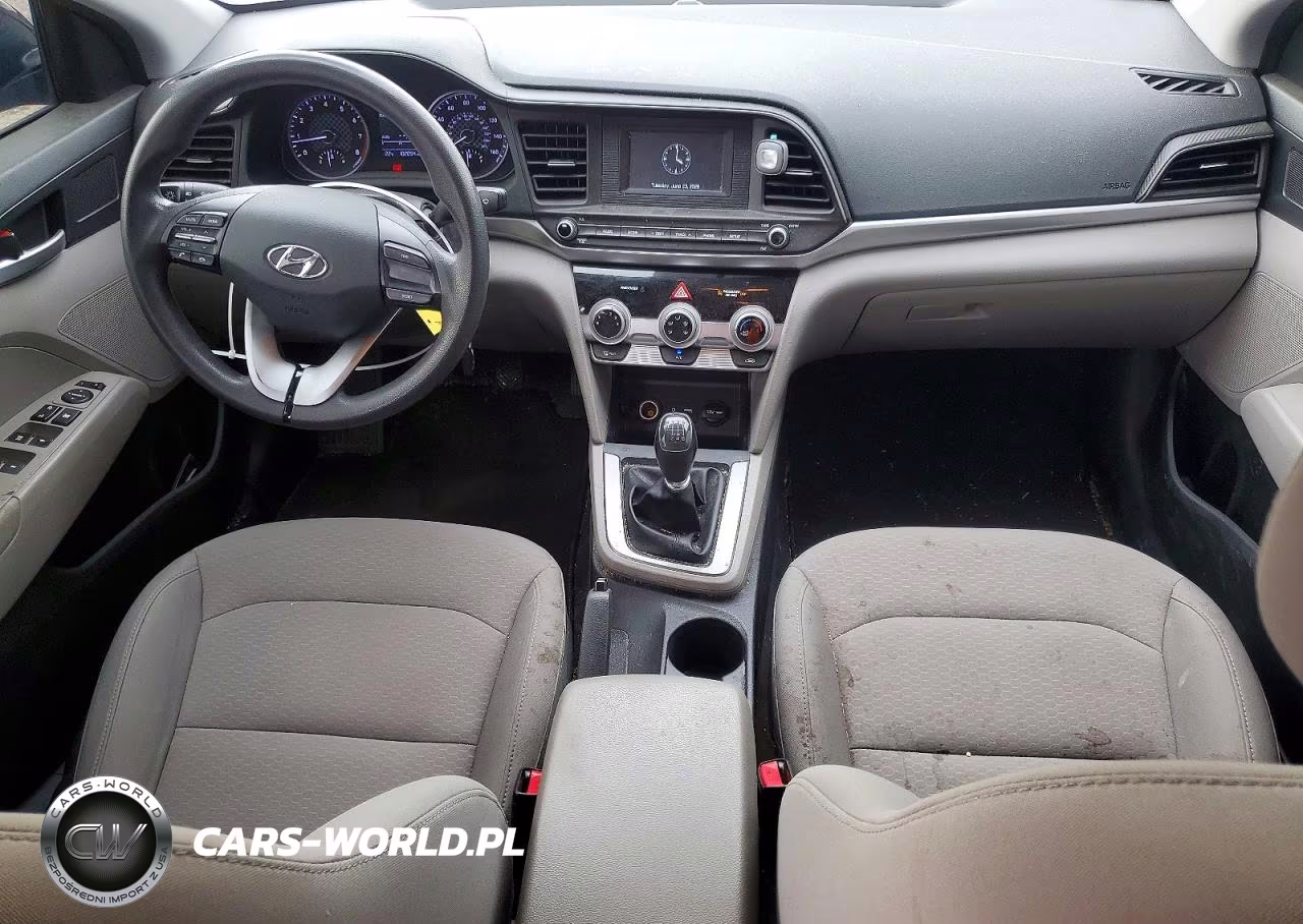 2019 Hyundai Elantra Se VIN:5NPD74LFXKH474600 - 8