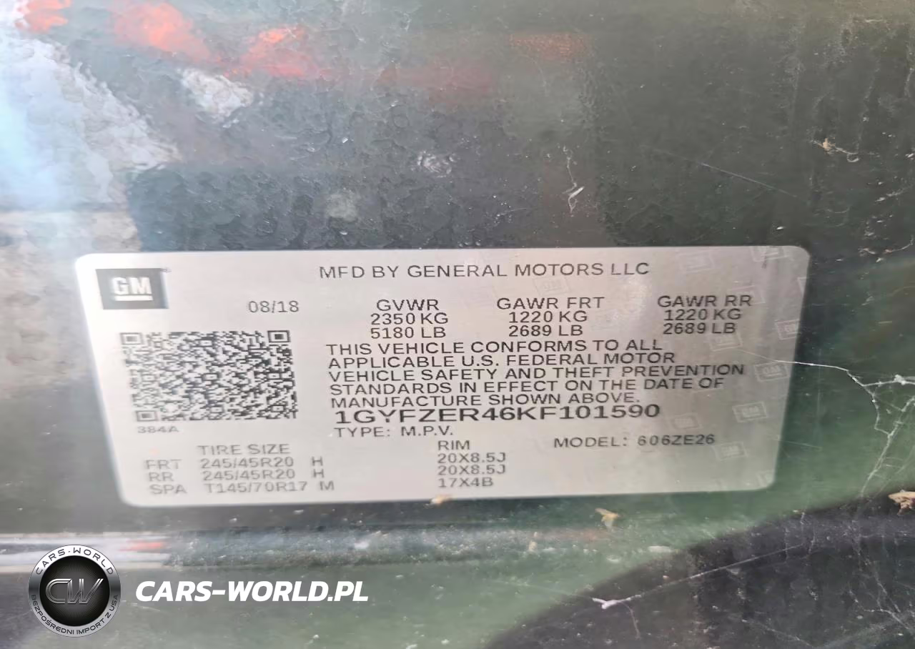2019 Cadillac Xt4 Sport VIN:1GYFZER46KF101590 - 12