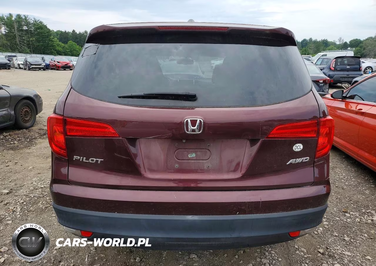 2016 Honda Pilot Exln VIN:5FNYF6H70GB101735 - 6