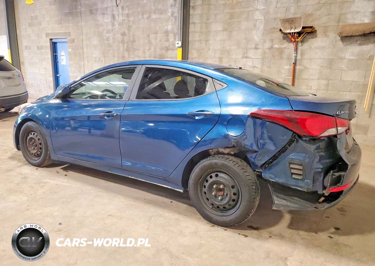 2016 Hyundai Elantra Se VIN:KMHDH4AE9GU649287 - 2