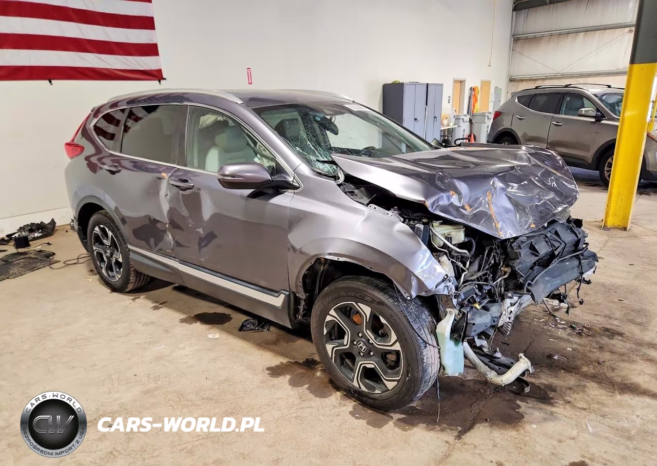 2018 Honda Cr-V Touring VIN:7FARW2H97JE024047 - 4