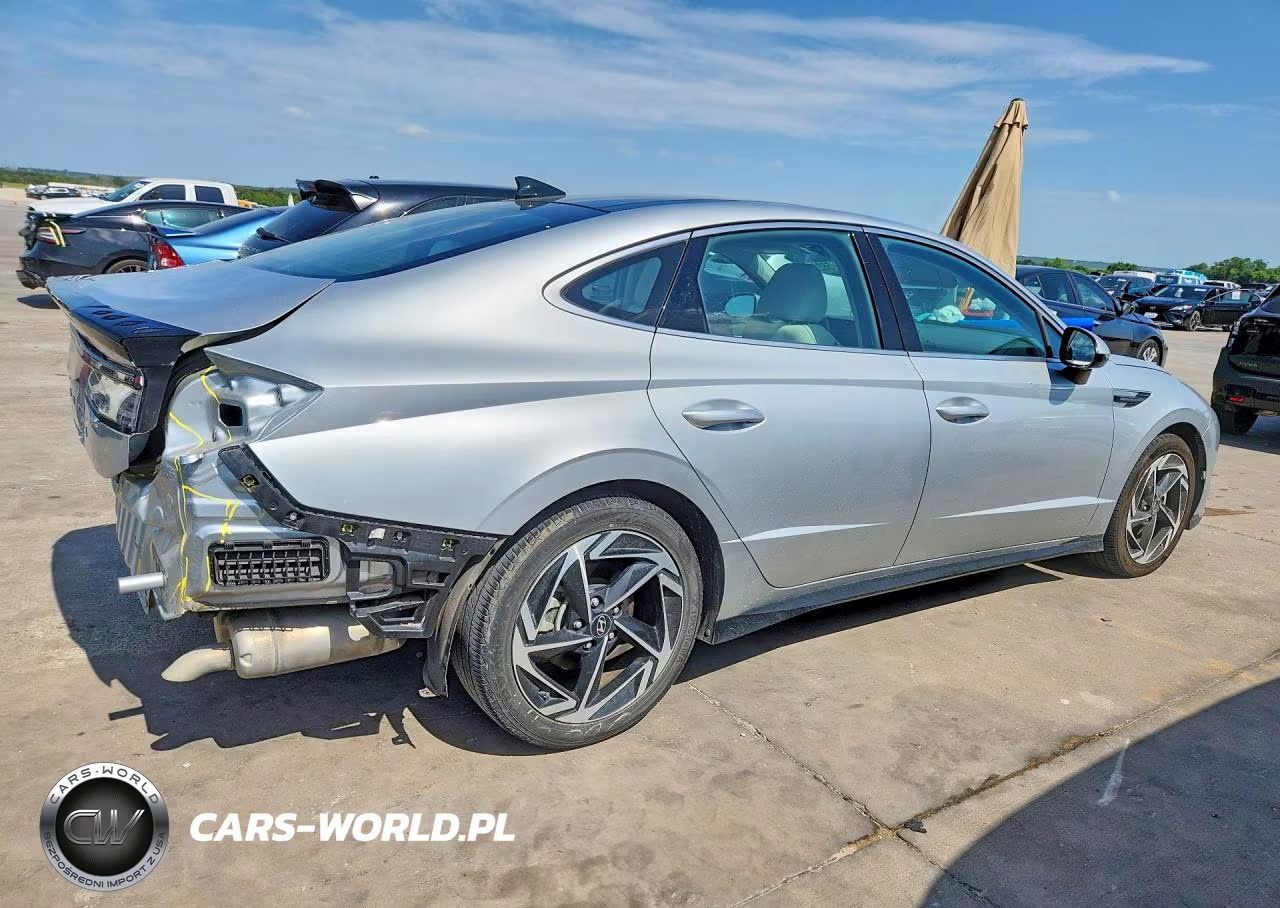 2024 Hyundai Sonata Sel VIN:KMHL14JAXRA360162 - 3