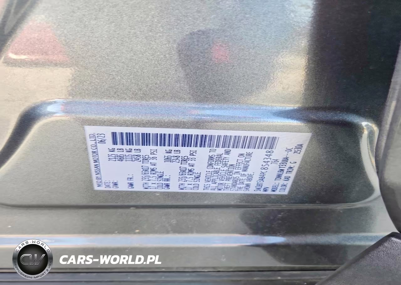 2023 Nissan Rogue S VIN:5N1BT3AB4PC854348 - 14