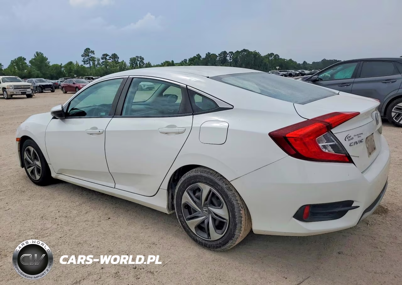 2020 Honda Civic Lx VIN:2HGFC2E6XLH509640 - 2