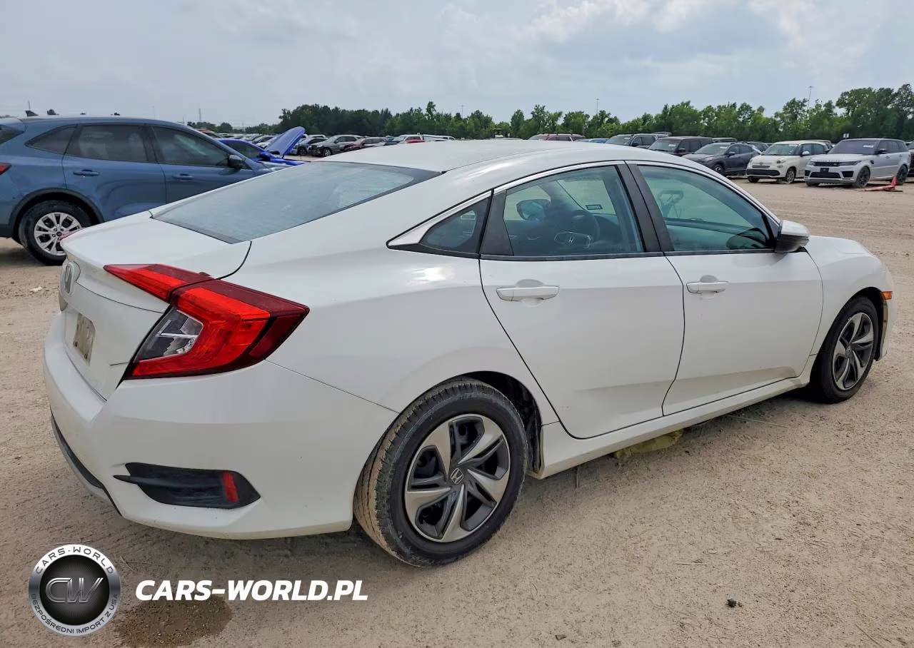 2020 Honda Civic Lx VIN:2HGFC2E6XLH509640 - 3