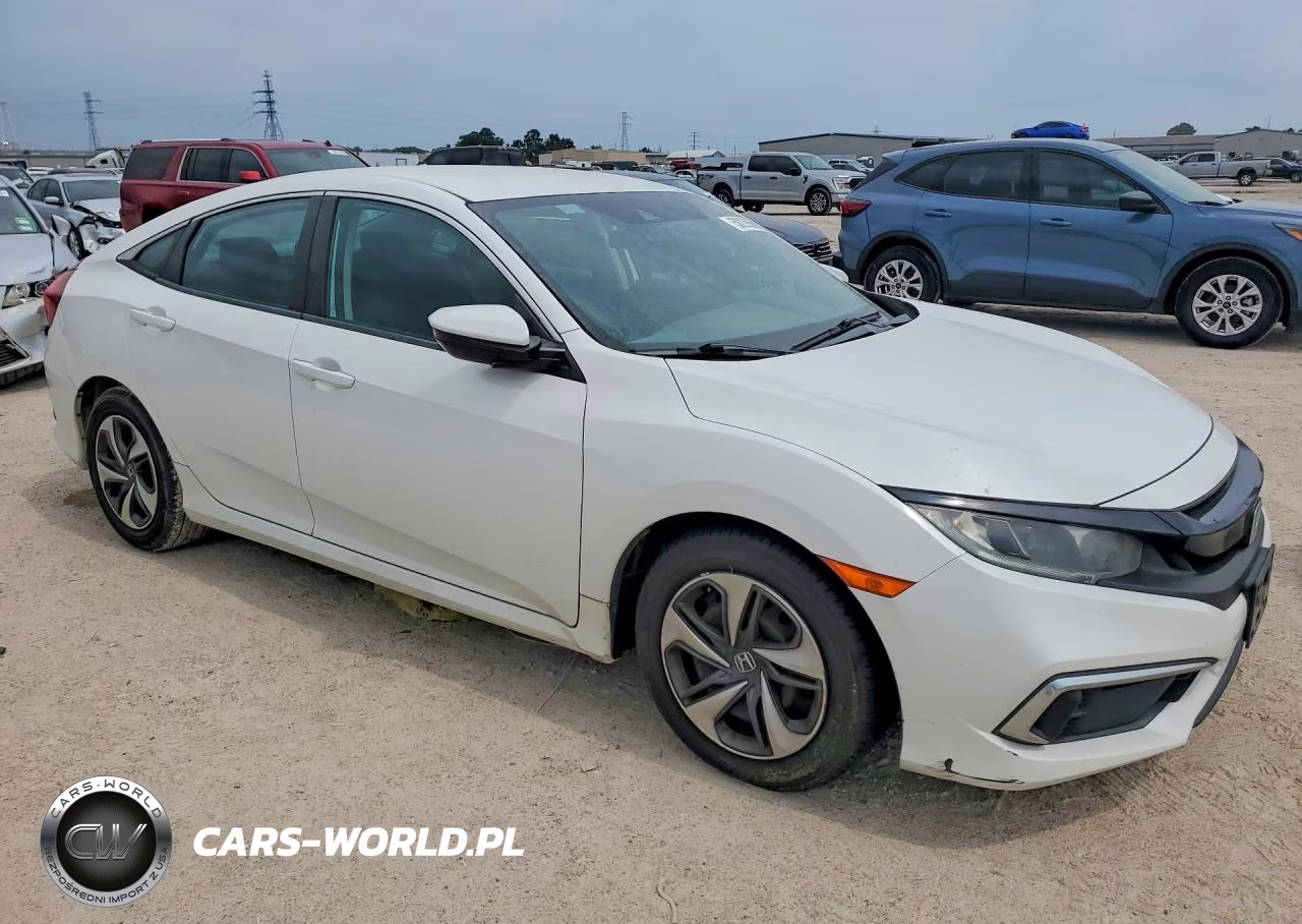 2020 Honda Civic Lx VIN:2HGFC2E6XLH509640 - 4