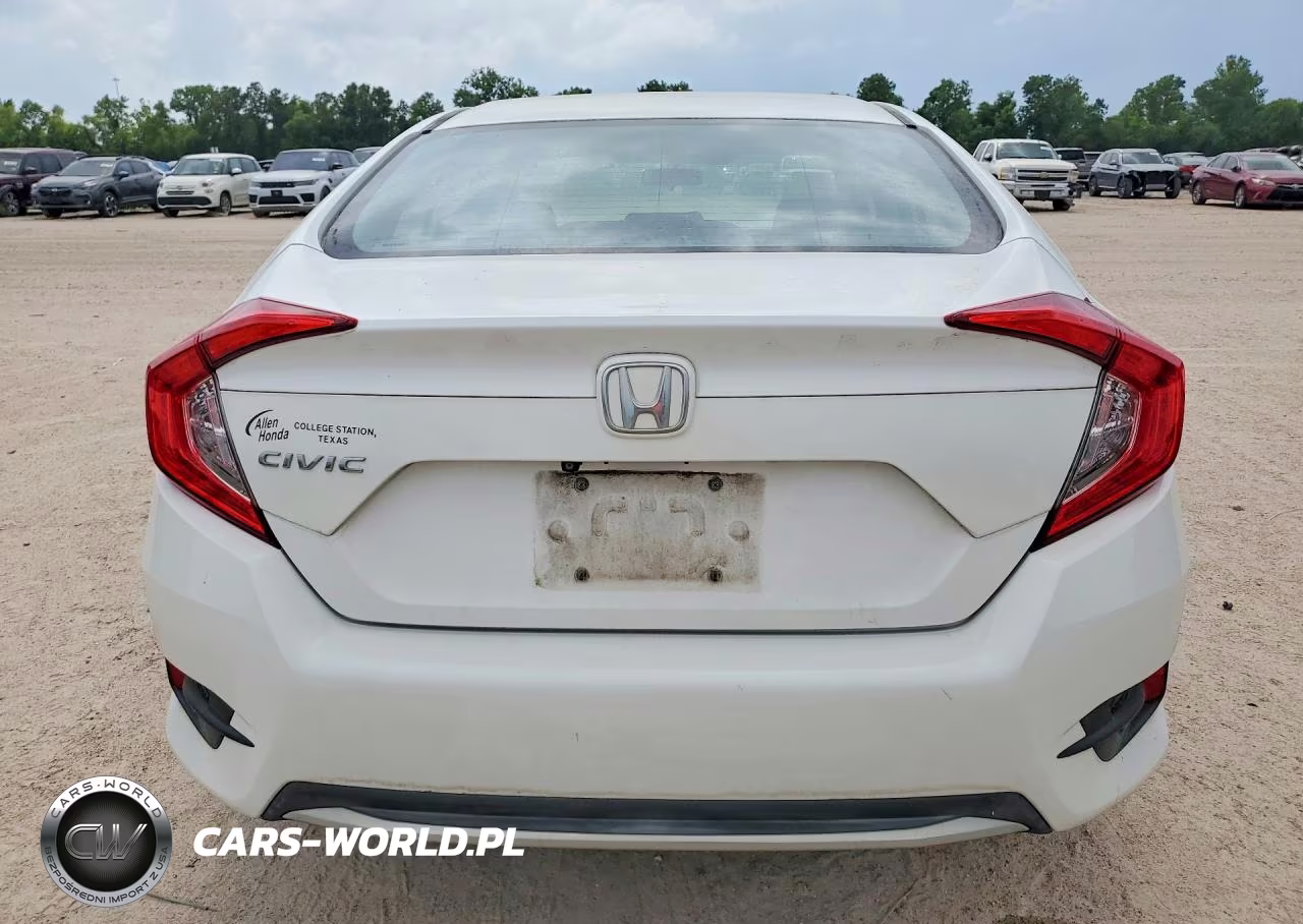 2020 Honda Civic Lx VIN:2HGFC2E6XLH509640 - 6