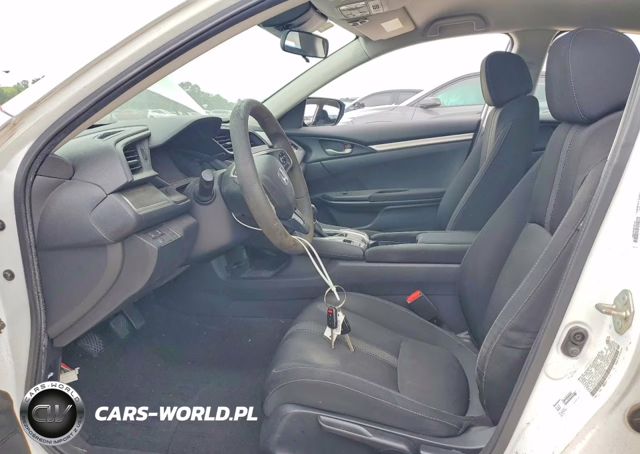 2020 Honda Civic Lx VIN:2HGFC2E6XLH509640 - 7