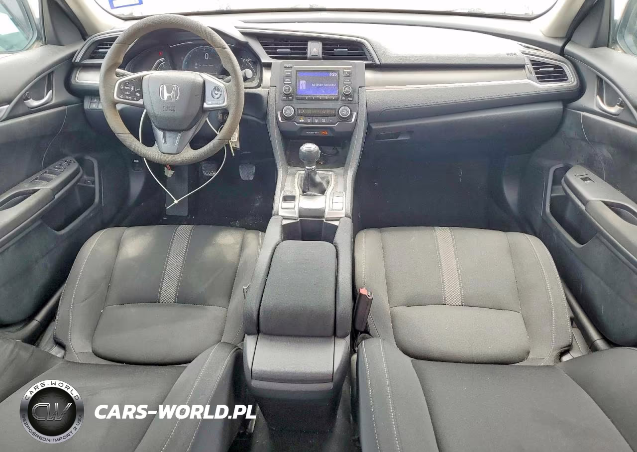 2020 Honda Civic Lx VIN:2HGFC2E6XLH509640 - 8