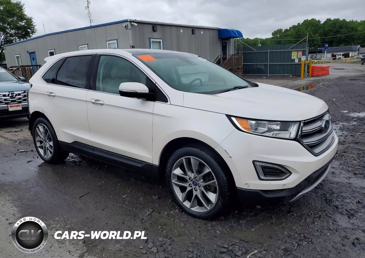 2016 Ford Edge Titanium VIN:2FMPK4K83GBB25386 - 4
