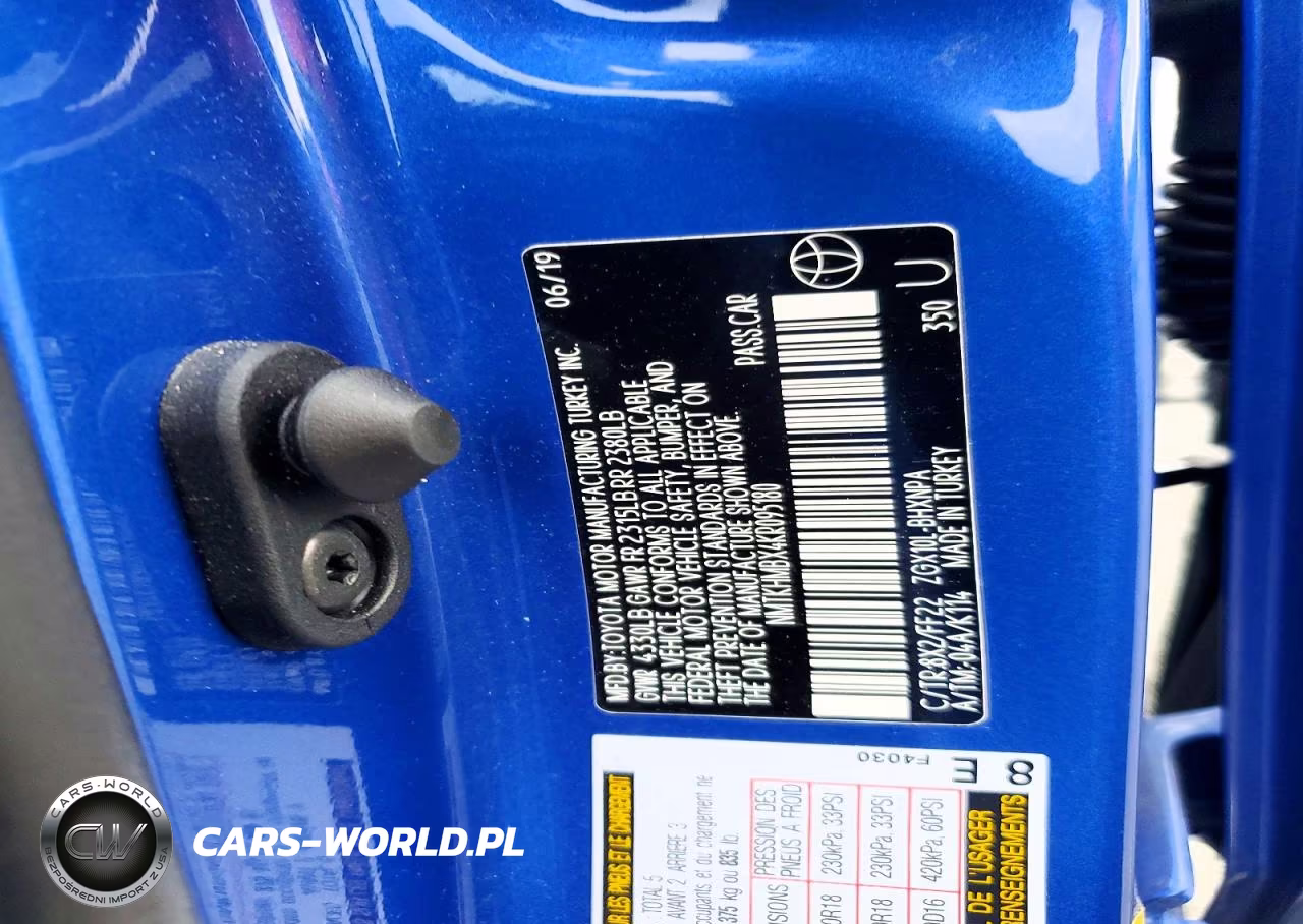 2019 Toyota C-Hr Xle VIN:NMTKHMBX4KR095180 - 13
