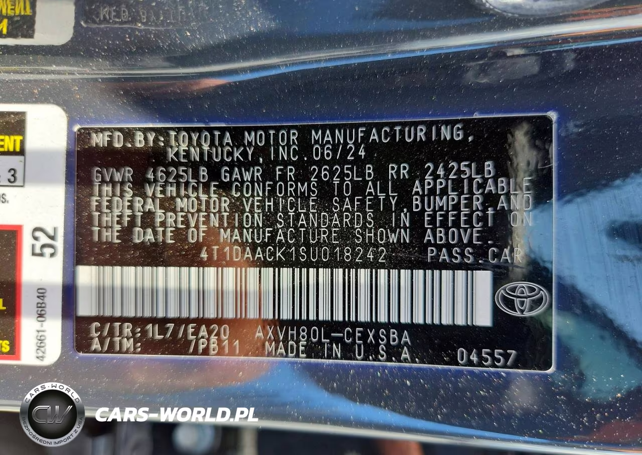 2025 Toyota Camry Se VIN:4T1DAACK1SU018242 - 13