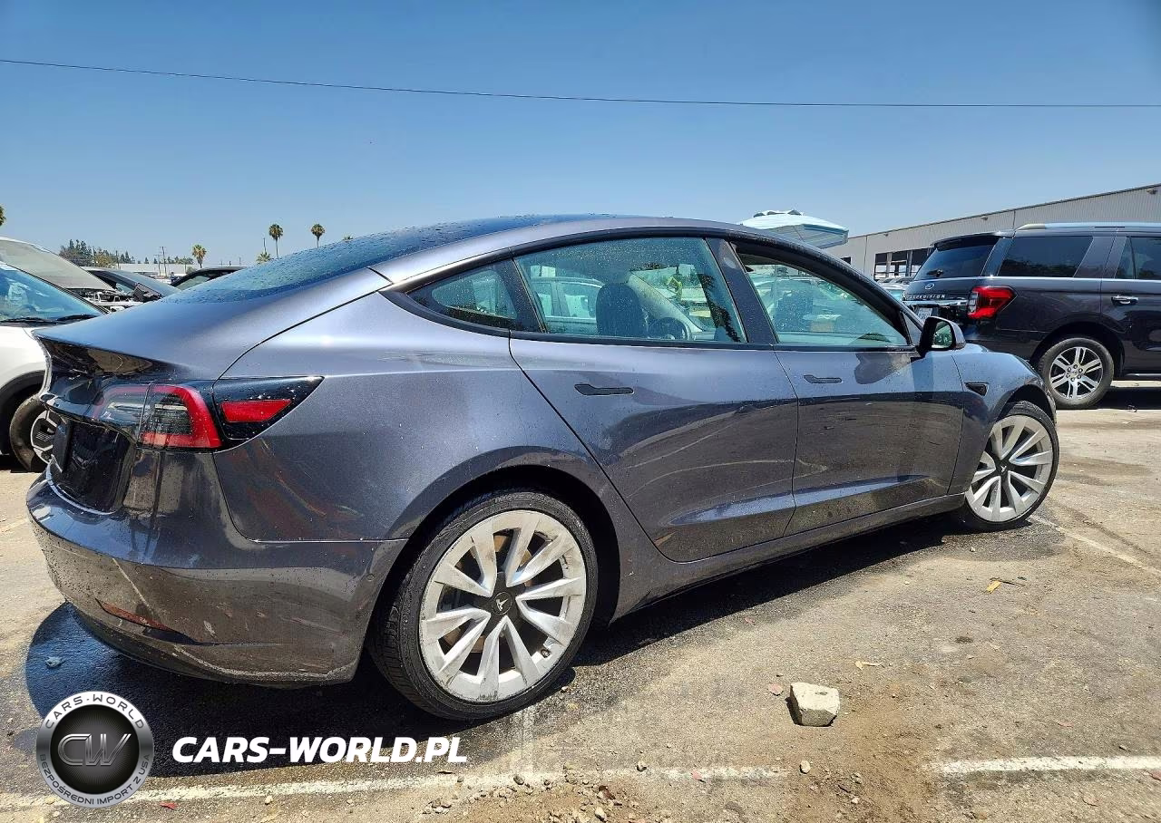 2022 Tesla Model 3 VIN:5YJ3E1EA2NF187126 - 3