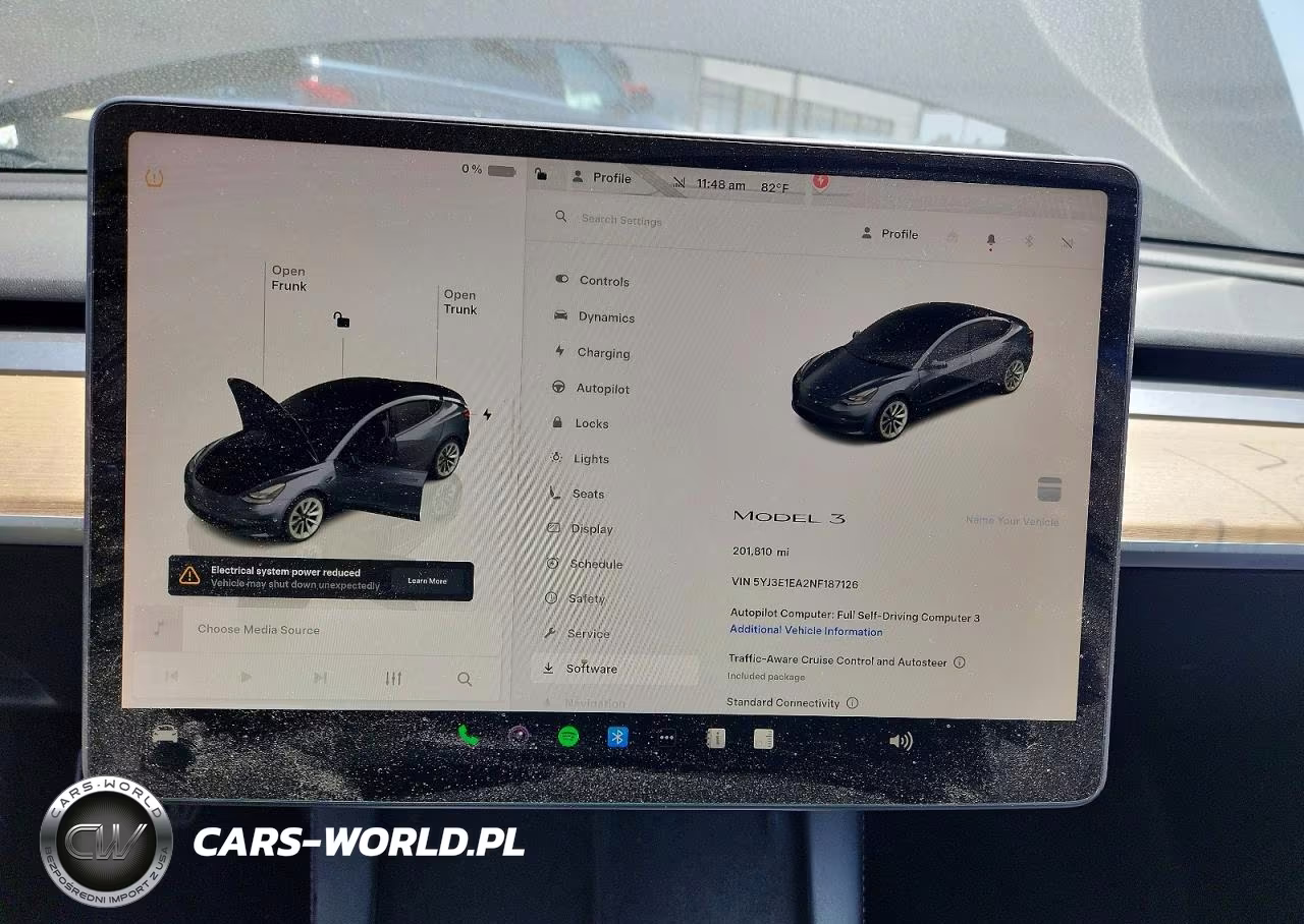2022 Tesla Model 3 VIN:5YJ3E1EA2NF187126 - 9