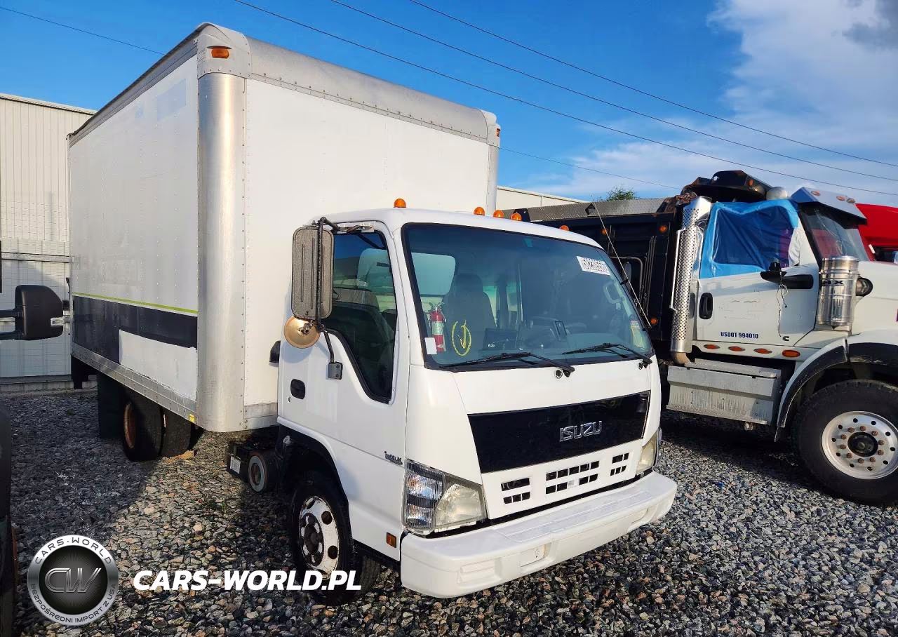2007 Isuzu Npr Box Truck VIN:4KLB4B1U87J800348 - 4