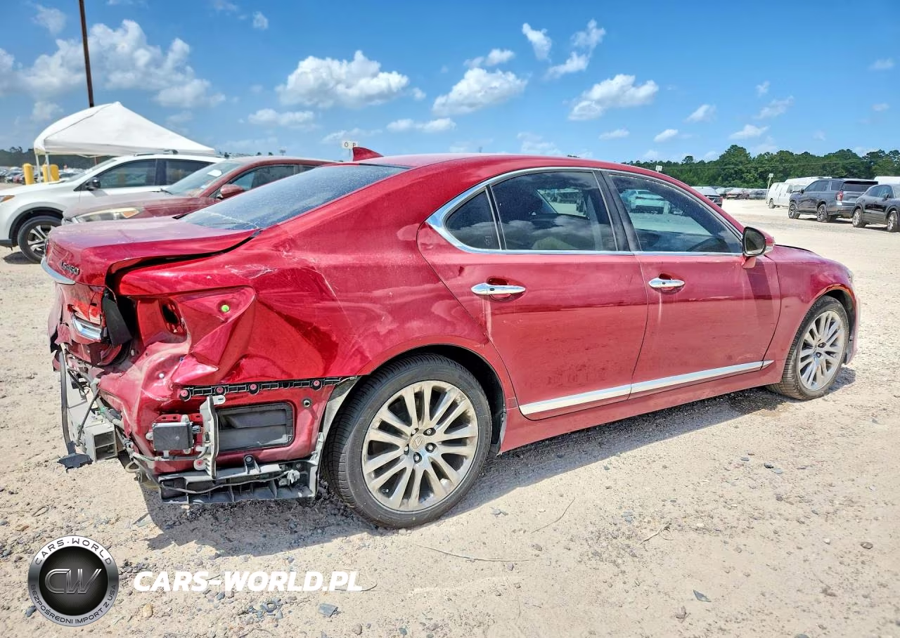 2014 Lexus Ls 500 VIN:JTHBL5EFXE5125462 - 3